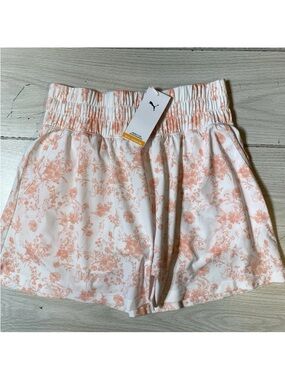 Puma Skort Womens Small Multi Floral Lined Performance Running NWT!